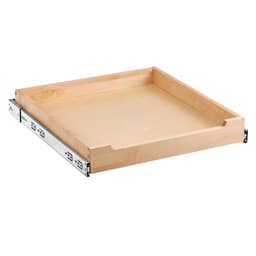 Kihúzható szekrényrendszerező, 50 cm széles x 53 cm mély, fiókos szekrény, lágyan záródó, kihúzható polc, strapabíró, tolófa fiók, alsó és oldalsó összeszerelésű alsó szekrényrendszer konyhába, kamrába, fürdőszobába - miniatúra 5