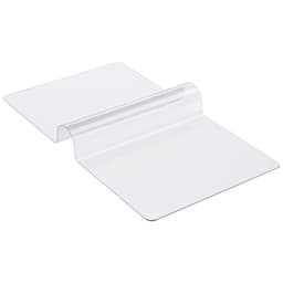 Műanyag asztalterítő, 30 x 60 hüvelykes, 1,5 mm vastag, átlátszó asztalvédő, téglalap alakú PVC asztalszőnyeg, vízálló és könnyen tisztítható asztali terítő, irodai komódhoz, étkezőasztalhoz, éjjeliszekrényhez - miniatúra 3