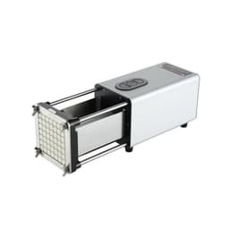 Elektromos sült krumpli vágó, burgonyaszeletelő 1/2 hüvelykes és 3/8 hüvelykes rozsdamentes acél pengékkel, burgonyavágó aprító csúszásgátló lábakkal, kiváló burgonyához, sült krumplihoz, uborkához, zöldségekhez, sárgarépához - miniatúra 4