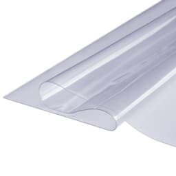 Átlátszó asztalterítő-védő, 18" x 36" téglalap alakú asztalterítő, 1,5 mm vastag PVC műanyag terítő, vízálló asztalvédő íróasztalhoz, dohányzóasztalhoz, étkezőasztalhoz - miniatúra 12