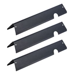Ízesítő rudak, 44 cm-es grillsütő alkatrész, Weber Genesis ll 310 315 335 340, E/S 325s, ES/SX 325s, E/S 335, EX/SX/EPX-335 grillsütőkhöz, Porcelán zománcozott acél vastagabb fűtőlap, 5 darabos csomag - miniatúra 12