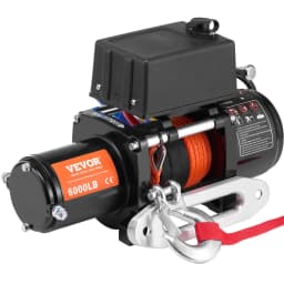 Elektromos csörlő teherautóhoz 2721,6 kg-os szintetikus kötéllel, vízálló távirányítóval - miniatúra 5