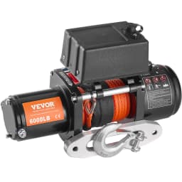 Elektromos csörlő teherautóhoz 2721,6 kg-os szintetikus kötéllel, vízálló távirányítóval - miniatúra 12