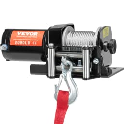 Elektromos csörlő ATV UTV 907,2 kg acélkábel IP 55 vízálló vezetékes vezérlés - miniatúra 4