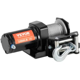 Elektromos csörlő ATV UTV 907,2 kg acélkábel IP 55 vízálló vezetékes vezérlés - miniatúra 5