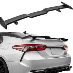 GT Wing autóspoiler, 57,9 hüvelykes spoiler, kompatibilis a 2018-2023-as Camry modellekkel, nagy szilárdságú ABS anyag, sütőfesték, autó hátsó spoiler szárny, versenyspoilerek autókhoz, fényes fekete - miniatúra 2