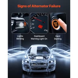 Autógenerátor 8247N, Cadillac Escalade V8 5.3L/6.0L 2002-2004, Chevy Suburban 1500 2000-2004, GMC Yukon V8 4.8L/5.3L 2000-2004 típusokhoz, Autóipari cseregenerátor 10464481, 15755616 - miniatúra 10