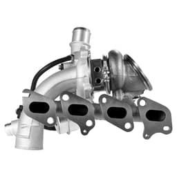 Komplett turbófeltöltő Chevy Chevrolet Cruze 2011-2015 tömítéskészlettel és mágnesszeleppel, Sonic 2012-2020 és Trax 2013-2021 és Buick Encore 2013-2021 turbófeltöltővel kompatibilis 1.4L - miniatúra 3
