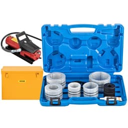 Hidraulikus kipufogócső-tágító, 4,1–10,8 cm-es méret, 10 T-s pedálpumpa, 4 matricával, 2 tárolótok réz-alumínium csövekhez autójavításhoz - miniatúra 4