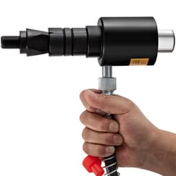 Hidraulikus kipufogócső-tágító, 4,1–10,8 cm-es méret, 10 tonnás kézi hidraulikus csőfeszítő 4 szerszámmal és 2 tárolótáskával réz- és alumíniumcsövekhez autójavításhoz - miniatúra 5