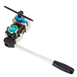 Fékcső-tágító szerszám, 45 fokos, szimpla, dupla és buborékos tágítás 3/16", 1/4", 5/16" és 3/8" csőmérethez, lágy fémekhez és rézvezetékekhez alkalmas - miniatúra 12