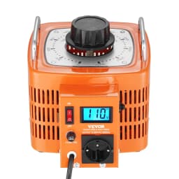 3000 VA automatikus feszültségváltó, 10 amper, 230 V bemenet, 0-300 V kimenet, AC feszültségszabályozó, LCD kijelzővel, 4 extra biztosítékkal, hőkapcsolóval otthoni, ipari, irodai használatra, CE tanúsítvánnyal - miniatúra 4