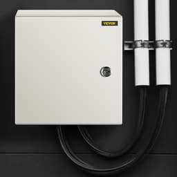 NEMA acél burkolat, 12 x 12 x 8'' NEMA 4X acél elektromos doboz, IP66 vízálló és porálló, kültéri/beltéri elektromos csatlakozódoboz, szerelőlappal - miniatúra 13