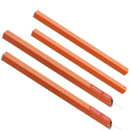 Kétoldalas pótkocsi hátsó ajtó emelő rámpával, 150 kg teherbírás, kompatibilis a nyitott utánfutó hátsó ajtóval és rámpával, 25-61 cm magas oldalsó rácsgal és 1,2-1,8 m magas hátsó ajtóval vagy rámpával - miniatúra 3