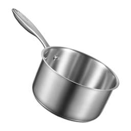 2,5 literes lábas gőzölővel, rozsdamentes acél lábas üvegfedővel, többcélú, tapadásmentes rozsdamentes acél lábas ergonomikus fogantyúval, sütőben, mosogatógépben és indukciós tűzhelyen is használható - miniatúra 4