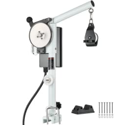 Kötélhúzó pohárhúzó, 12V DC 1200W, Kötélhúzó csörlő 90 kg emelési kapacitással, 35 m/perc kötélsebesség, 360°-os forgatás és korrózióálló, Rák-, garnéla- és homárcsapdákhoz való rákcsapda-húzó - miniatúra 2