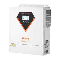 Hibrid napelemes inverter, 3500 W, minden az egyben tiszta szinuszhullámú inverter töltő, 24 V DC-ről 220/230 V AC-re, beépített WIFI 100 A MPPT napelemes vezérlővel, hálózaton kívüli rendszerekhez, ólom-savas lítium akkumulátorhoz - miniatúra 4