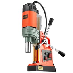 Mágneses fúróprés, 1350 W, 50 mm-es furatátmérő, 12500 N teljesítményű, hordozható mágneses fúróprés, 0–800 ford/perc állítható sebességgel, Weldon szárral, fémfelületekhez, ipari és otthoni fejlesztéshez - miniatúra 12