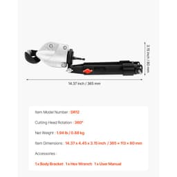 Fém olló/vágó fúró tartozék, Lemezvágó 360 fokban elforgatható fejjel, éles pengék, Ideális 1,22 mm-es horganyzott acélhoz, 1 mm-es rozsdamentes acélhoz, alumíniumlemezhez, műanyaghoz, kartonhoz - miniatúra 11