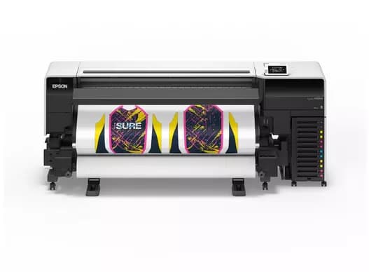 Epson SureColor SC-F9500H, világoscián/világosbíbor Maximális nyomtatási szélesség akár 1626 mm, a feltekercselő orsóval együtt