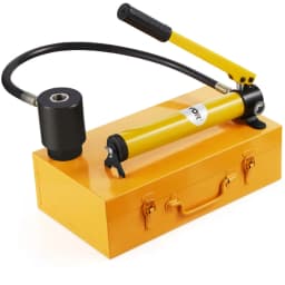 15 tonnás hidraulikus kiütő lyukasztó készlet lyukfúró szerszám 12,7 mm-101,6 mm 10 menetes vágószerszámmal - miniatúra 3