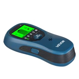 Falgerendás Szkenner, 5 az 1-ben, Elektronikus Falgerendás Szkenner Okos Érzékelővel, Nagy Felbontású LCD Kijelzővel és Hangriasztással, Fém Közepéhez és Széléhez, AC Vezetékhez, Gerendákhoz, Csövekhez, Kék - miniatúra 3