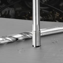 Helicoil menetjavító készlet, 338 darabos SAE és metrikus újramenetező szerszámkészlet, M5, M6, M8, M10, M12, 1/4", 5/16", 3/8", 7/16", 1/2", HSS fúrófejek, menetbetétek, menetfúrók, törőfejek, beszerelő szerszámok - miniatúra 1