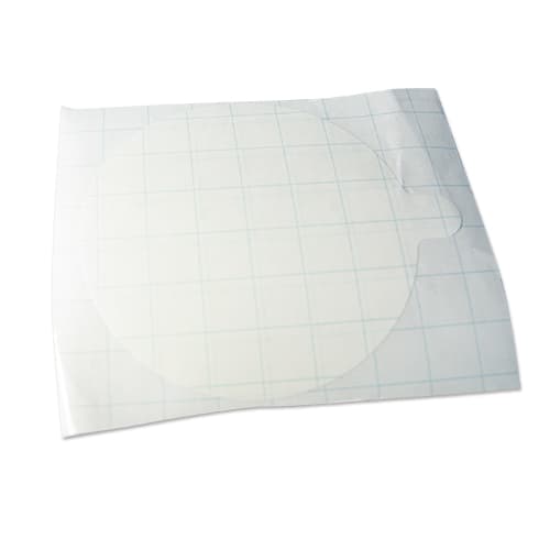 Kétoldalas öntapadós fólia ajándékdobozhoz, kerek, 135 mm-es méret