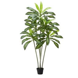 Mesterséges Dracaena fa 1829 mm, Műpálma Trópusi Növények Fehér Magas Ültetővel, Műpadló Selyem Növény Cserépben, Nagy Fák Otthoni Irodába, Nappali Dekorációba, Otthon Melegítésbe, Beltéri Kültéri - miniatúra 5