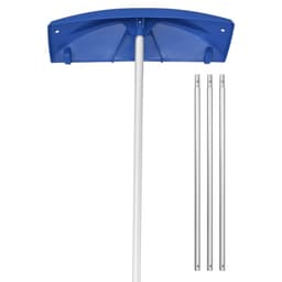 Hókaparó tetőre, 60 cm-es PP műanyag penge, 1,18-5,55 m állítható tetőhókaparó kerekekkel, csúszásgátló fogantyúval, hóeltávolító eszköz, könnyű tetőgereblye levelek és törmelék eltávolításához - miniatúra 2
