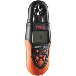 Bluetooth kézi szélmérő, 14℉-140℉, digitális szélsebességmérő LED háttérvilágítással, méri a szélsebességet, a szélhőmérsékletet, a légáramlást és a szélhűtést, szörfözéshez, drónrepüléshez, HVAC-hoz - miniatúra 5