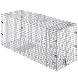 Élő Állatoknak Való Ketrélycsapda 106,7 x 40,6 x 45,7 cm Humán Macskacsapda Macskáknak Mókusoknak Egéreknek - miniatúra 4