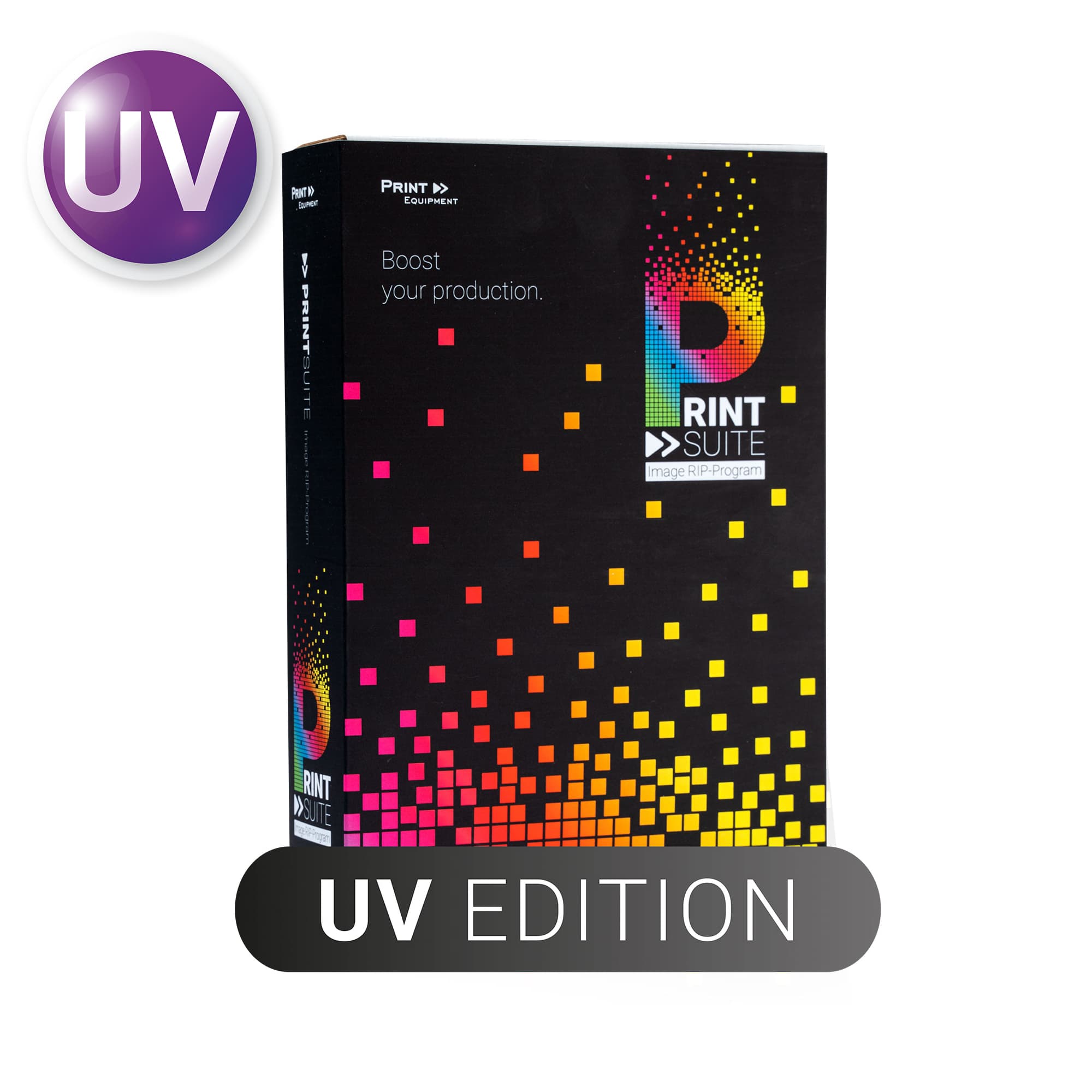 PrintSuite UV Edition 1. kategória, A3 + A2, támogatja a Mutoh XPJ-461UF / XPJ-661UF/Epson V1000/2000 nyomtatókat