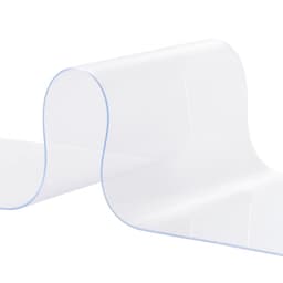Szalagfüggöny PVC ajtófüggönyhöz 2499,4 cm x 30,5 cm, tekercses hűtő-fagyasztó rekesz, átlátszó műanyag - miniatúra 3