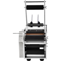 Félautomata kerek címkézőgép, 20-50db/perc, Elektromos palackcímke-felhelyező kerek palackokhoz, Kerek palackcímkéző 2-12 cm átmérőjű palackokhoz (présrúddal) - miniatúra 5