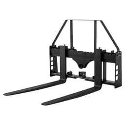 Csúszókormányzású raklapvillák, 1814 kg névleges teherbírás, raklapvilla-keretrögzítés 1065 mm-es raklapvillákkal, targonca tolólapokkal, 50,8 mm-es vonóhorog-fogadó és lándzsás hüvelyek, csúszókormányzású raklapvillákhoz és traktorokhoz alkalmas - miniatúra 12