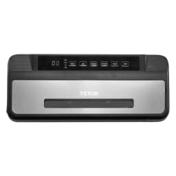 Vákuumozó gép, 80Kpa 120W-os nagy teljesítményű kompakt élelmiszer-csomagoló gép, 7 az 1-ben multifunkciós élelmiszer-vákuumozó gép, automatikus légzáró rendszer beépített vágóval, 10 vákuumzacskóval és 1 zacskótekerccsel - miniatúra 5