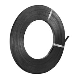 Acélpántoló tekercs, 19 mm x 0,55 mm x 500 m, Fémpántoló tekercs, ellenáll a zord környezetnek, 771 kg szakítószilárdság, Nagy teherbírású raklappánt tekercs raklapcsomagoláshoz - miniatúra 2