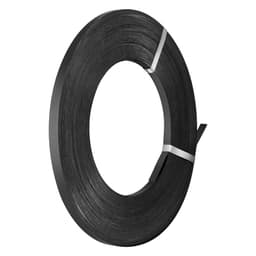 Acélpántoló tekercs, 19 mm x 0,55 mm x 500 m, Fémpántoló tekercs, ellenáll a zord környezetnek, 771 kg szakítószilárdság, Nagy teherbírású raklappánt tekercs raklapcsomagoláshoz - miniatúra 3