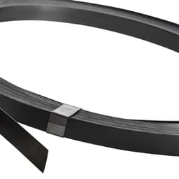 Acélpántoló tekercs, 19 mm x 0,55 mm x 91 m, Fémpántoló tekercs, ellenáll a zord környezetnek, 775,6 kg szakítószilárdság, Nagy teherbírású raklappánt tekercs raklapcsomagoláshoz - miniatúra 4
