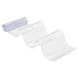 Szalagfüggöny PVC ajtófüggönyhöz 152,4 cm x 213,4 cm, hűtő-fagyasztó, átlátszó műanyag - miniatúra 12