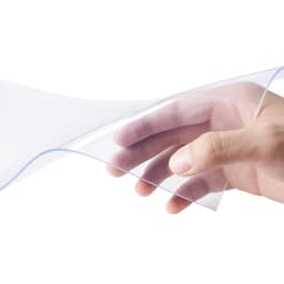 Átlátszó PVC ajtószalag, 15 m hosszú x 20 cm széles, műanyag ajtószalag, ömlesztett tekercs, bejárható fagyasztós hűtőfüggönycsíkok szupermarketek, garázsok, raktárak, istállók, kisállat-házak ajtajához - miniatúra 5