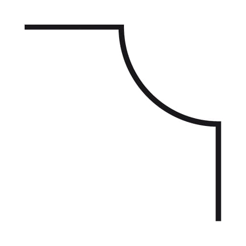 Lyukasztószerszám ACCR-1-hez, lyukasztó bevágás, különböző sugarak