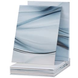 8 db-os Art Akusztikus Panel, 47,24 x 23,62 x 0,4 hüvelykes Hangszigetelő Fali Csempék, Öntapadós Dekoratív Hangcsillapító Elnyelő Táblák Otthoni, Irodai, Stúdió, Játékterem, Mozi, Egyszerűség Alkalmazására - miniatúra 5