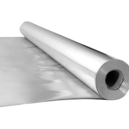 Dupla fényvisszaverő szigetelő tekercs, nem perforált szőtt szövetből készült sugárzó védőréteg, 0,15 mm 38,1 m x 1,22 m, kétoldalas alumíniumfólia hővisszaverő védőréteg, hőszigetelő tekercs ablak- és tetőtérbe - miniatúra 5
