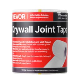 Gipszkarton hálószalag, 150 mm széles x 30 m hosszú, öntapadós üvegszálas gipszkarton illesztőszalag, 12 tekercs gipszkarton folt a gipszkarton mennyezet repedéseinek egyszerű javításához, sima, egyenletes falfelület eléréséhez - miniatúra 3
