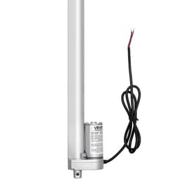12 V-os lineáris működtető, 250 mm-es löket, 15 mm/s nagysebességű, 1000 N-os lineáris mozgású működtető - IP54 védelemmel és rögzítőkonzollal emelőasztalokhoz, dönthető fotelekhez, ablakajtó-nyitókhoz - miniatúra 5
