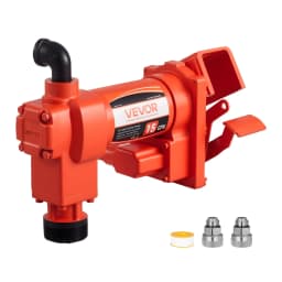 Üzemanyag-áttöltő szivattyú 230V, 15 GPM 57 L/perc, AC elektromos olajáttöltő szivattyú, 8 láb/2,4 m maximális szívómagasság, 37 láb/11,28 m maximális emelőmagasság, túlmelegedés elleni védelem, benzinhez, dízelhez, kerozinhoz, biodízelhez, etanolhoz - miniatúra 2