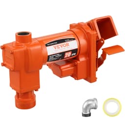 Üzemanyag-áttöltő szivattyú, 12 V DC 20 GPM 1/4 LE, nagy áteresztőképességű öntöttvas benzin-leszívó szivattyú üzemanyag-gyűjtő dobozos kialakítással benzinhez, dízelhez, kerozinhoz, etanol- és metanolkeverékekhez, valamint biodízelhez - miniatúra 2
