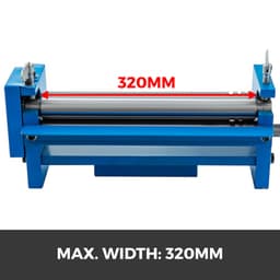 Kézi huzalhengerek Csövek Görgős prés 320 mm SR 320J acéllemez hengerlőgép 32 mm-es sugarú fémlemez hajlító kerek gép - miniatúra 10